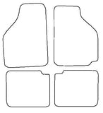 Rover Montego Saloon 1984-1991 Tailored VS Rubber Car Mats