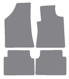 Renault Safrane 1993-2000 Grey Premium Carpet Tailored Car Mats NV HITECH