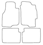 Rover 400 1995-2001 Tailored VS Rubber Car Mats