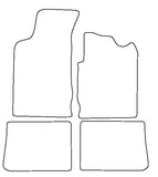 Renault Clio II 1998-2001 Tailored VS Rubber Car Mats