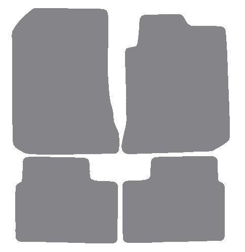 Rover 75 1999-2004 Grey Premium Carpet Tailored Car Mats NV HITECH