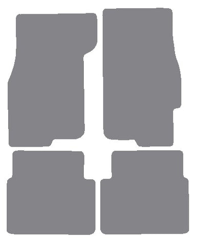 Rover 45 2001-2004 Grey Premium Carpet Tailored Car Mats NV HITECH