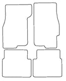 Rover 45 2001-2004 Tailored VS Rubber Car Mats