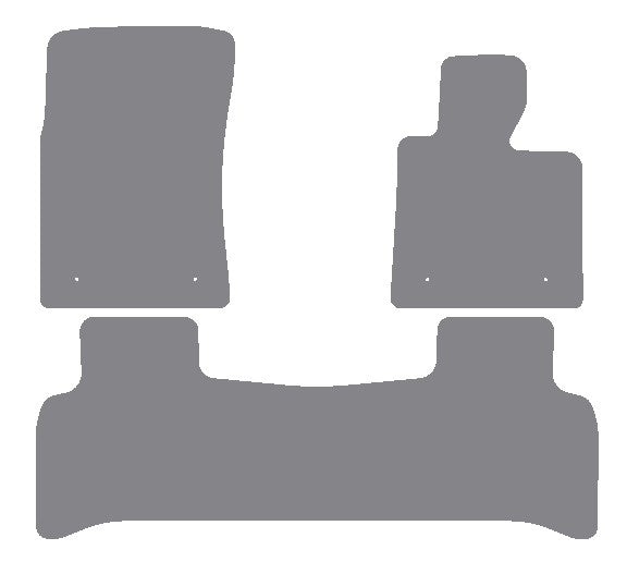Land Rover Range Rover 2002-2007 Grey Premium Carpet Tailored Car Mats NV HITECH