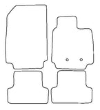 Renault Clio III Facelift 2009-2012 Tailored VS Rubber Car Mats