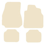 Renault Megane II Cabrio & Coupe 2003-2009 Beige Luxury Velour Tailored Car Mats NV HITECH