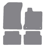 Renault Laguna 2007-2012 Grey Premium Carpet Tailored Car Mats NV HITECH