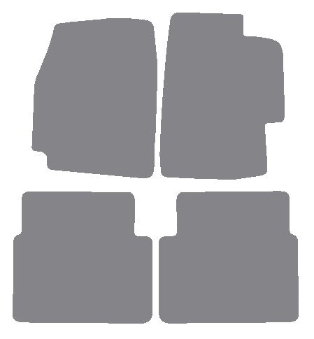 Rover 45 2004-2005 Grey Premium Carpet Tailored Car Mats NV HITECH