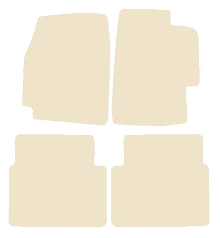 Rover 45 2004-2005 Beige Luxury Velour Tailored Car Mats NV HITECH