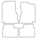 Rover 75 V8 2002-2005 Tailored VS Rubber Car Mats