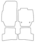 Renault Captur 2013-2020 Tailored VS Rubber Car Mats