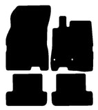 Renault Megane III 2008-2016 Black Premium Carpet Tailored Car Mats NV HITECH