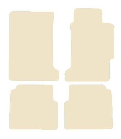 Rover 600 1996-2000 Beige Luxury Velour Tailored Car Mats NV HITECH