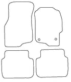 Rover 400 2001-2005 Tailored VS Rubber Car Mats