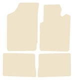 Renault Clio Campus 2005-2009 Beige Luxury Velour Tailored Car Mats NV HITECH