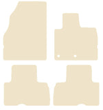 Renault Grand Scenic 2009-2016 Beige Luxury Velour Tailored Car Mats NV HITECH
