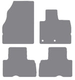 Renault Grand Scenic 2009-2016 Grey Premium Carpet Tailored Car Mats NV HITECH