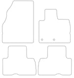 Renault Grand Scenic 2009-2016 Tailored VS Rubber Car Mats