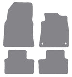 Renault Clio V 2019 onwards Grey Premium Carpet Tailored Car Mats NV HITECH