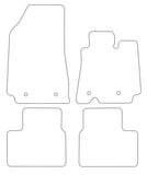 Renault Arkana 2021 onwards Tailored VS TPE Rubber Car Mats