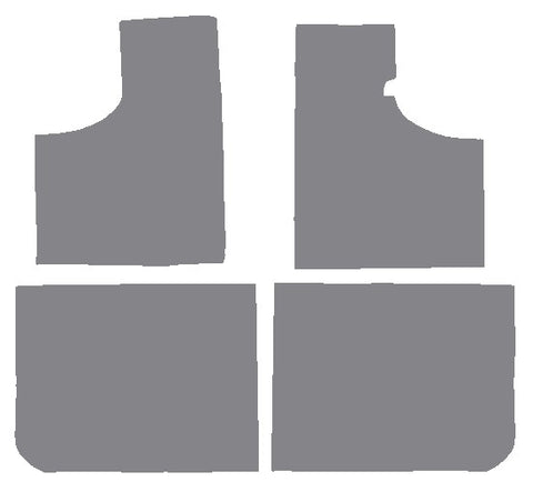 Skoda Estelle 1977-1990 Grey Premium Carpet Tailored Car Mats NV HITECH