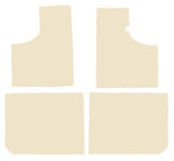 Skoda Estelle 1977-1990 Beige Luxury Velour Tailored Car Mats NV HITECH