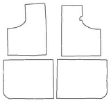 Skoda Estelle 1977-1990 Tailored VS Rubber Car Mats