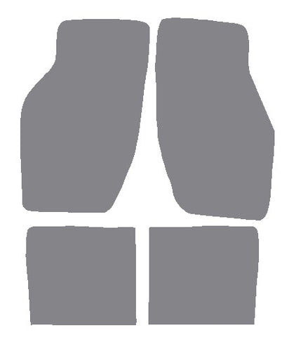 Saab 900 Classic 1979-1994 Grey Premium Carpet Tailored Car Mats NV HITECH