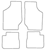 Subaru Justy 1987-1996 Tailored VS Rubber Car Mats
