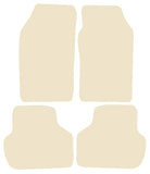 Saab 9000 1984-1997 Beige Luxury Velour Tailored Car Mats NV HITECH