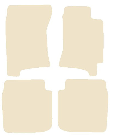 Subaru Outback 1994-1998 Beige Luxury Velour Tailored Car Mats NV HITECH