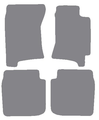 Subaru Outback 1994-1998 Grey Premium Carpet Tailored Car Mats NV HITECH
