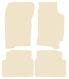 Subaru Impreza Classic 4dr 1992-2000 Beige Luxury Velour Tailored Car Mats NV HITECH