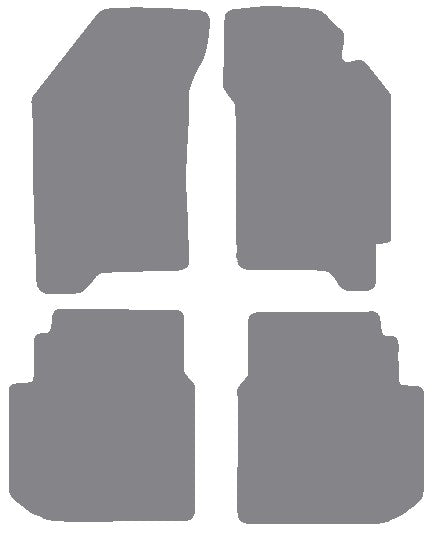 Subaru Legacy 1989-1993 Grey Premium Carpet Tailored Car Mats NV HITECH