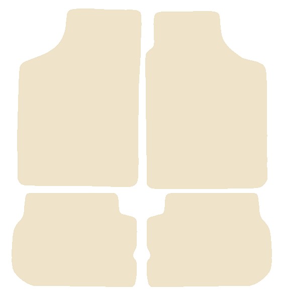 Suzuki Swift 3dr GTI 1992-1997 Beige Luxury Velour Tailored Car Mats NV HITECH