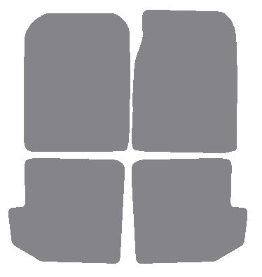 Suzuki Vitara SWB 1989-1999 Grey Premium Carpet Tailored Car Mats NV HITECH