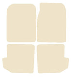 Suzuki Vitara SWB 1989-1999 Beige Luxury Velour Tailored Car Mats NV HITECH