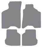 Seat Arosa 1997-2004 Grey Premium Carpet Tailored Car Mats NV HITECH