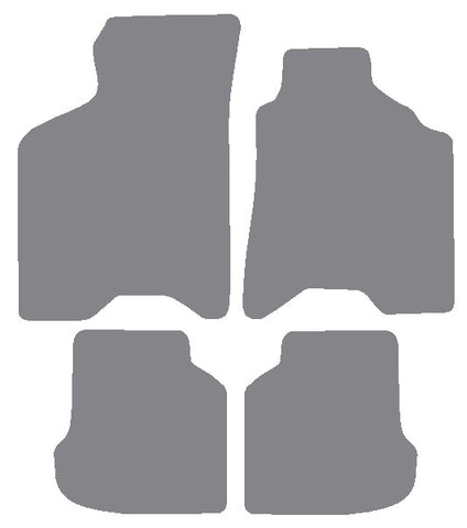 Seat Arosa 1997-2004 Grey Premium Carpet Tailored Car Mats NV HITECH