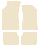 Skoda Felica 1996-2002 Beige Luxury Velour Tailored Car Mats NV HITECH