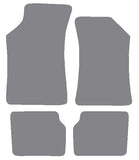 Skoda Felica 1996-2002 Grey Premium Carpet Tailored Car Mats NV HITECH