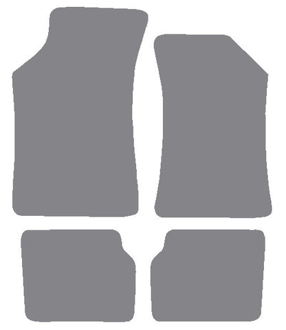 Skoda Felica 1996-2002 Grey Premium Carpet Tailored Car Mats NV HITECH