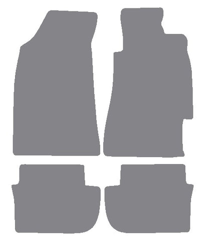 Subaru SVX 1992-1997 Grey Premium Carpet Tailored Car Mats NV HITECH