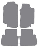 Saab 9/5 1998-2009 Grey Premium Carpet Tailored Car Mats NV HITECH