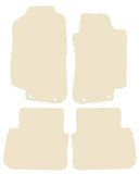 Saab 9/5 1998-2009 Beige Luxury Velour Tailored Car Mats NV HITECH