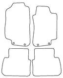 Saab 9/5 1998-2009 Tailored VS Rubber Car Mats