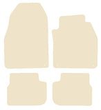 Saab 9/3 Convertible 2003-2011 Beige Luxury Velour Tailored Car Mats NV HITECH