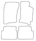 Subaru Forester 1997-2002 Tailored VS Rubber Car Mats