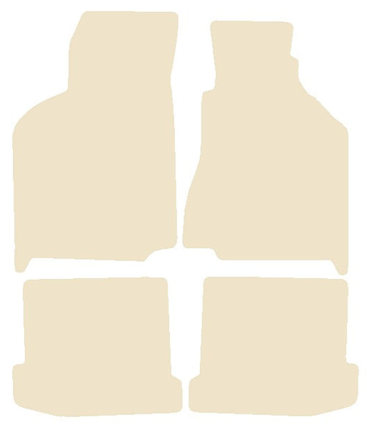 Seat Ibiza 1993-1999 Beige Luxury Velour Tailored Car Mats NV HITECH