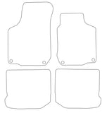 Skoda Octavia 1996-2004 Tailored VS Rubber Car Mats